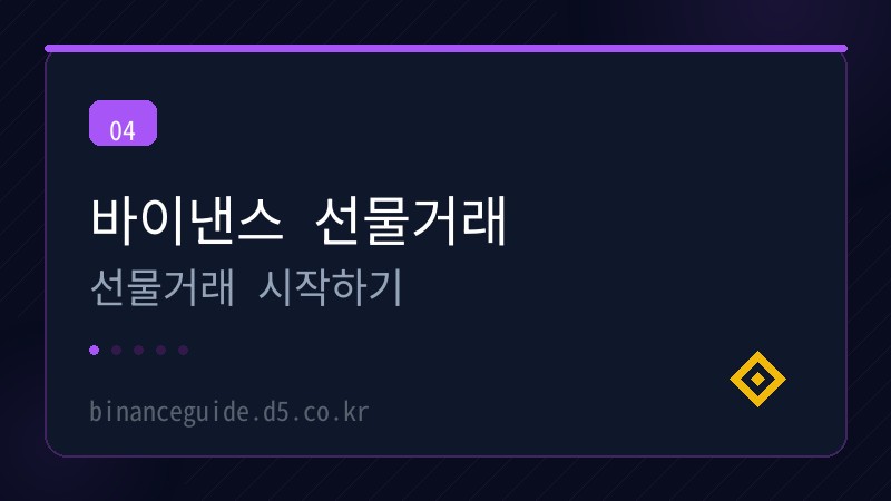 바이낸스 선물거래